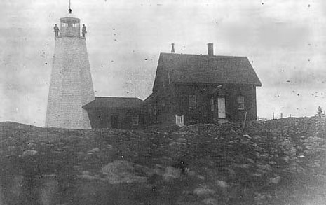 Castine Maine ME MS214A Dices Postcard Dyce's Head Lighthouse 